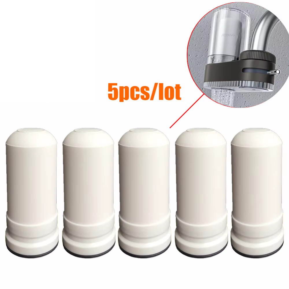 Filtre à eau pour robinet de cuisine, purificateur d'eau potable, filtre céramique lavable, éliminat