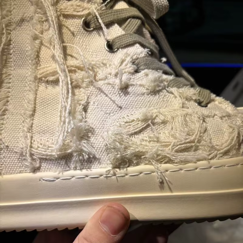 Chaussures d'été décontractées à semelles épaisses pour hommes, baskets montantes respirantes à lace