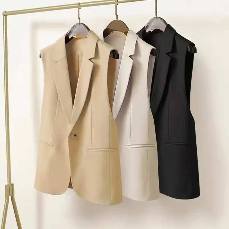 FibrCardigan-Manteau sur mesure pour femme, veste noire imbibée, vêtements de créateurs de luxe, mod
