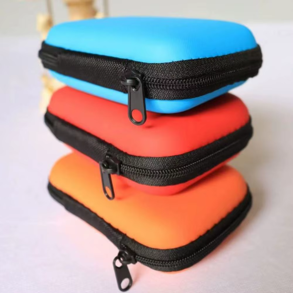 Boîte de rangement pour jeux de cartes, sac pour écouteurs Bluetooth, sac Eva, sac de rangement mult