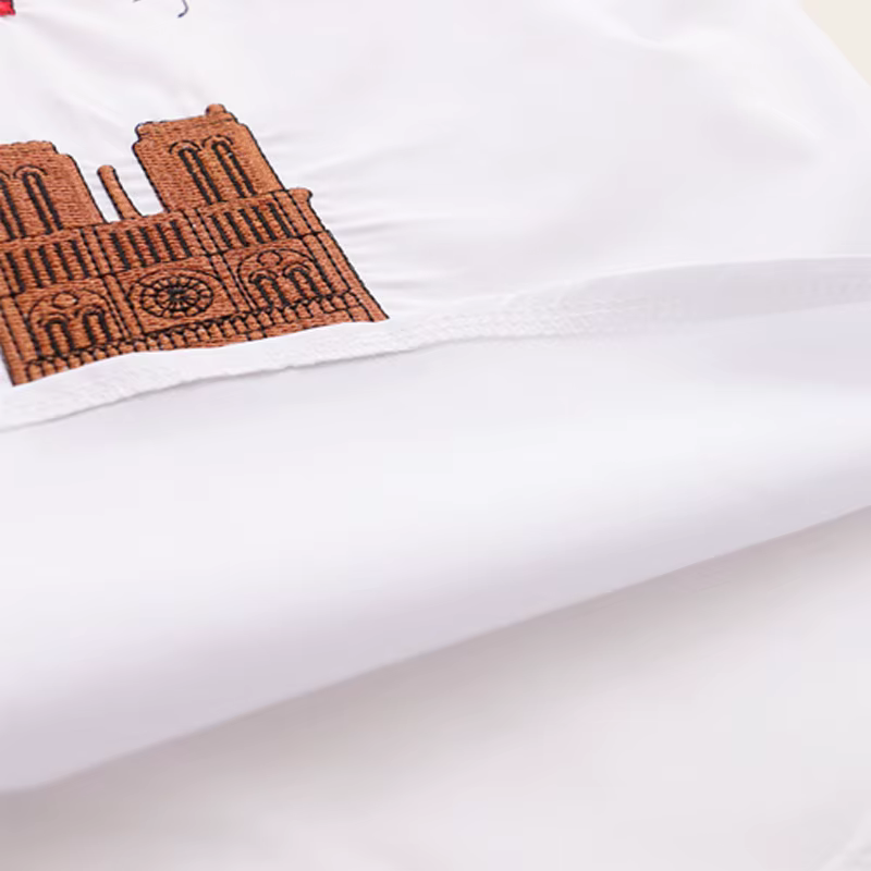 2024 nouvelle chemise blanche décontractée boutonnée col rabattu femme Blouse à manches longues coto