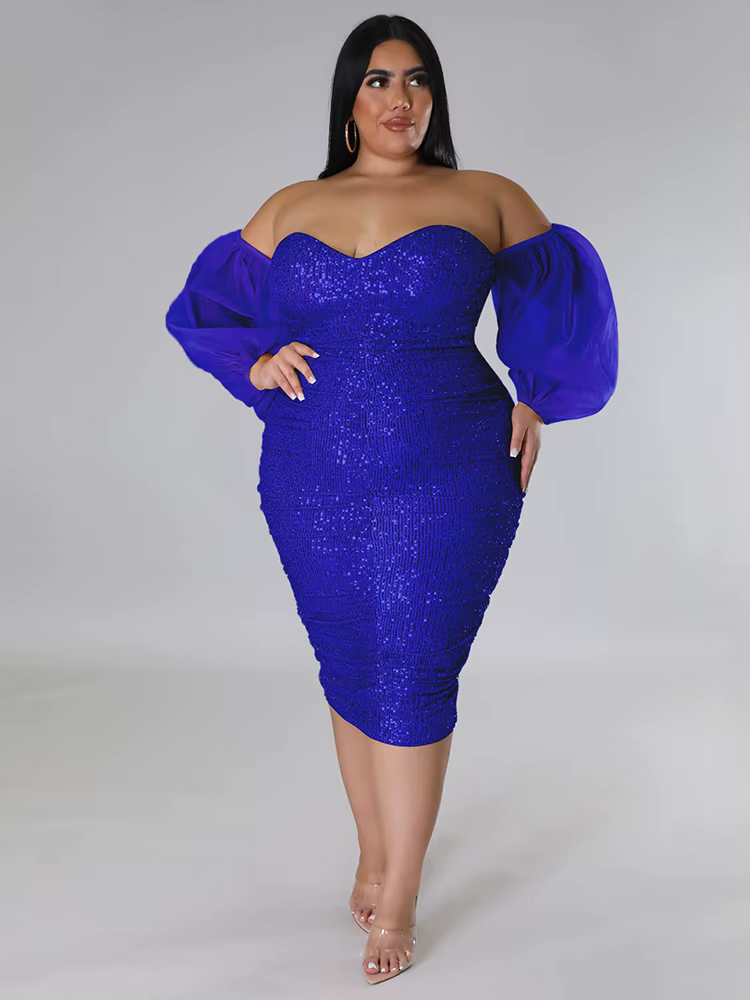 Robe de soirée de luxe pour femmes, tenue d'anniversaire, de noël, sans bretelles, épaules dénudées,