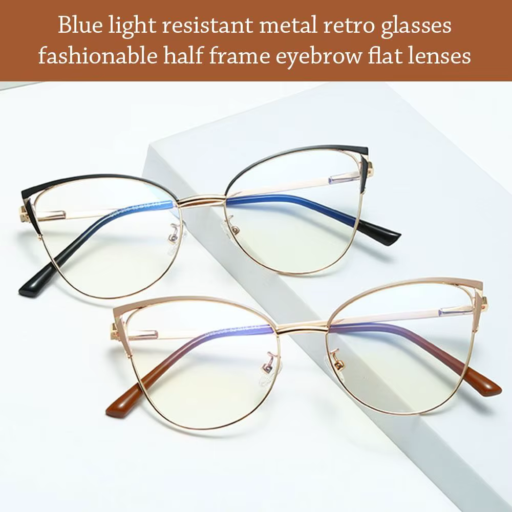 Lunettes bloquant la lumière bleue pour femmes, lunettes optiques, Protection des yeux, lunettes d'o