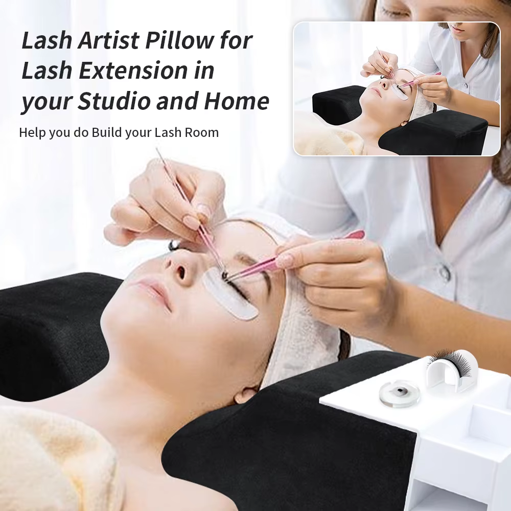 Oreiller pour cils, fournitures d'extension de levage de cils, accessoires professionnels en mousse 