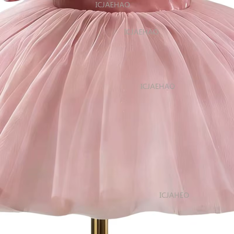 Robe de princesse TutuKids pour enfants, nouvelle jupe à manches bouffantes, robe de soirée élégante