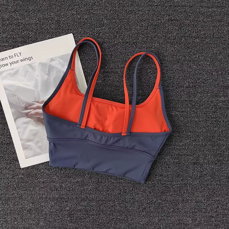 Soutien-gorge de Sport respirant pour femmes, résistant aux chocs, hauts de Fitness, Push Up, haut c