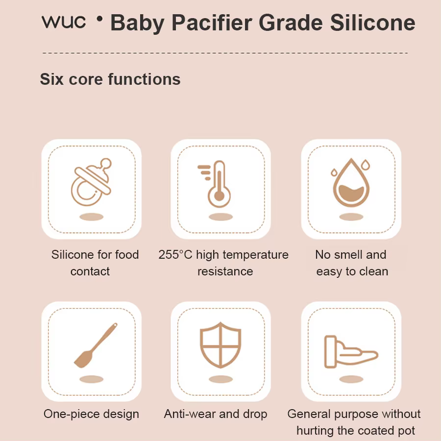 Ensemble de cuisson en Silicone, spatule à crème pour gâteaux, grattoir, fouet à œufs domestique, br