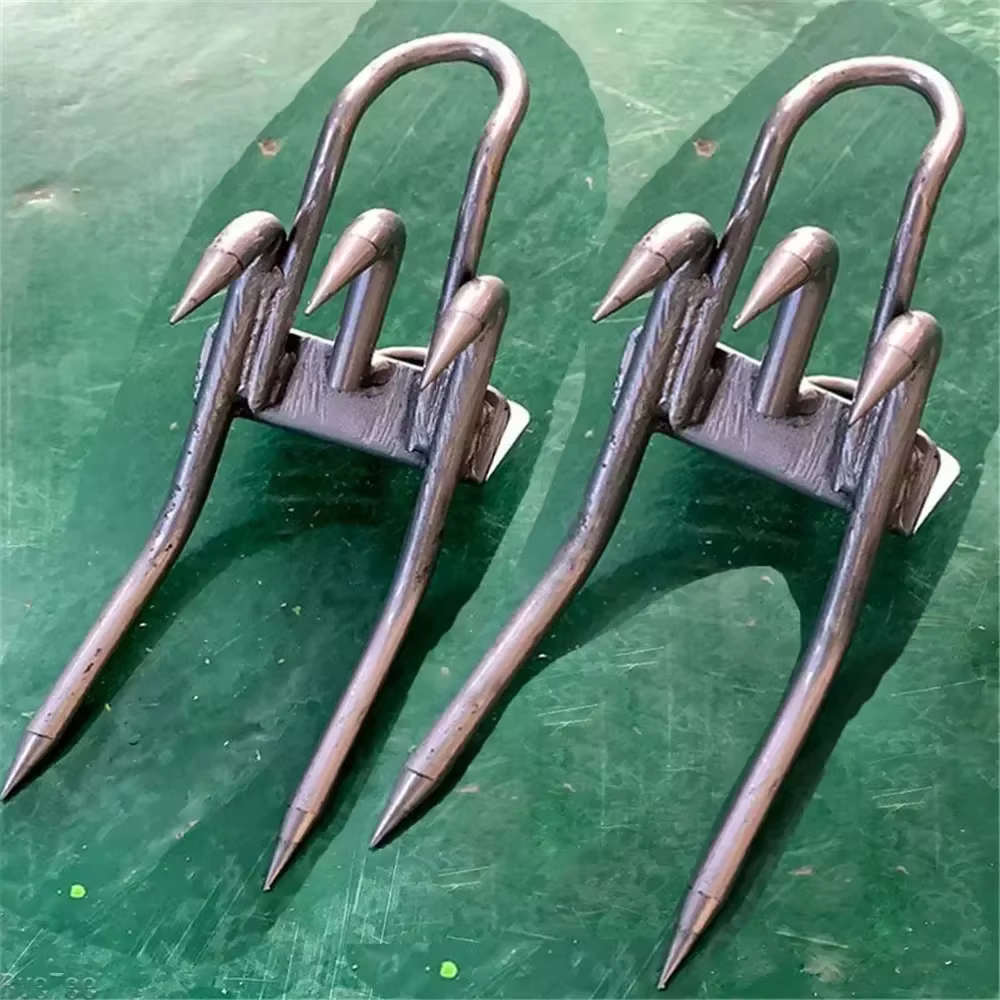 Outil d'escalade d'arbre, pointes d'escalade pour chaussures de chasse, escalade d'arbre en acier, c