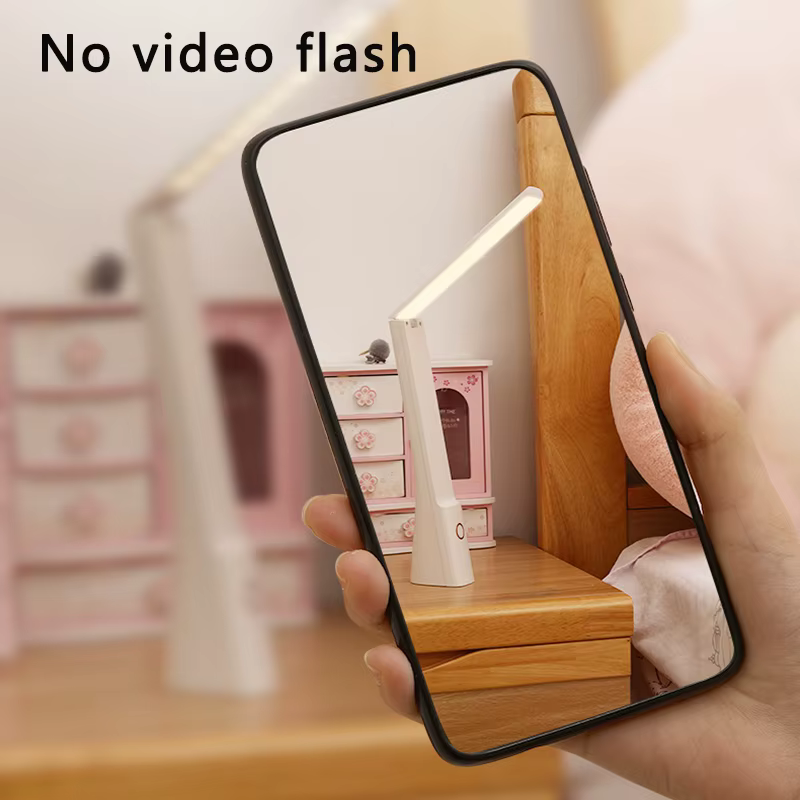 Lampe de bureau Led pliable tactile réglable pour maison intelligente chambre veilleuse étudiant lec