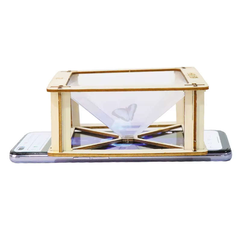 Kit de modèle de Projection holographique 3D DIY, jouet de construction scientifique et éducatif pou