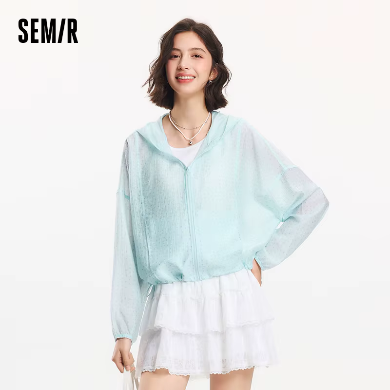 Veste Semir pour femme, imprimé floral, style girly, nouvelle collection été 2025, veste à capuche o