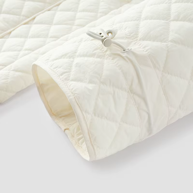 Semir manteaux femmes rembourré texturé diamant couche intérieure ample décontracté 2025 hiver cordo