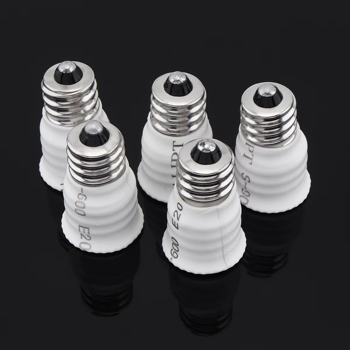 Adaptateur de douille de lumière E12 à E14, convertisseur, support de lumière LED, ampoule, accessoi