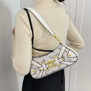 Sac à main pour femme de créateur célèbre, sac à bandoulière en cuir, marque de luxe, style classiqu
