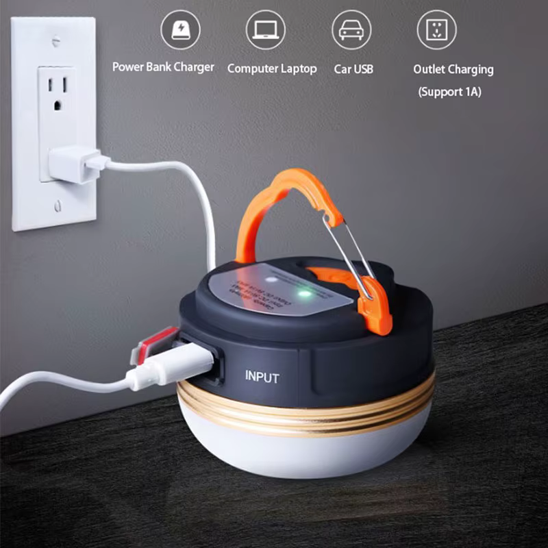 Lanterne LED Portable pour Camping, 3 Modes d'éclairage, camplights suspendus, tente extérieure, lam