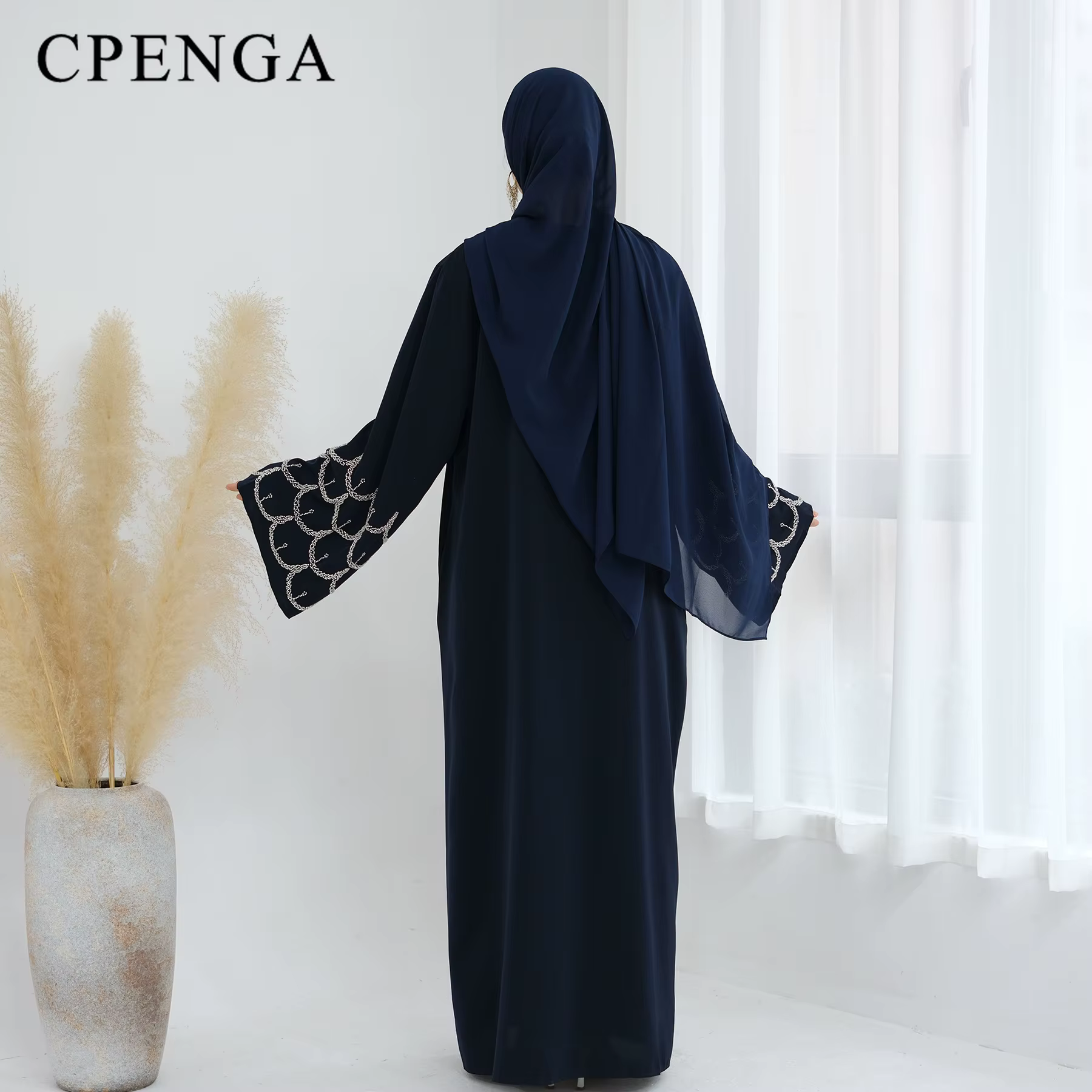 Tenue islamique du moyen-orient pour femmes musulmanes, Robe Abaya de luxe, dubaï, modeste, Cardigan