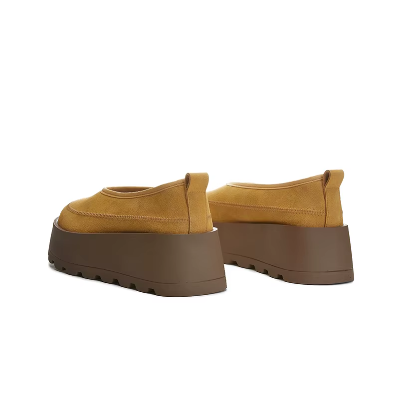 AIYUQI 2026 Mocassins pour femmes, chaussures à plateforme à semelle épaisse, grandes tailles, style
