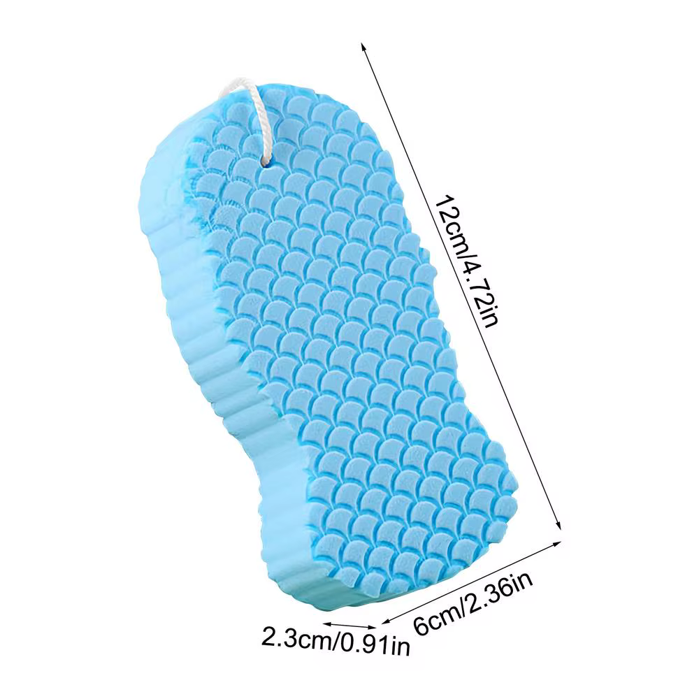 Éponge de massage pour le corps, brosses de douche pour nettoyer la peau, outil de gommage du dos ré
