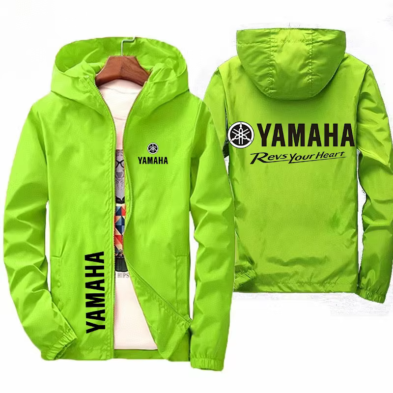 Veste coupe-vent légère Yamaha 2026, adaptée aux hommes, aux sports de plein air et aux vestes décon