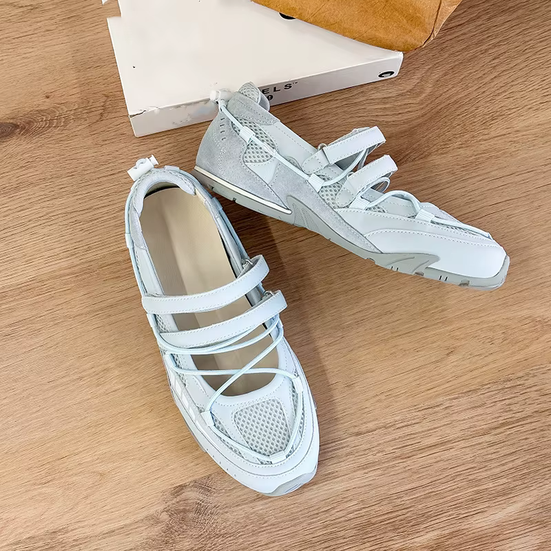 Chaussures Mary Jane respirantes pour femmes, antidérapantes et respirantes, chaussures d'été confor