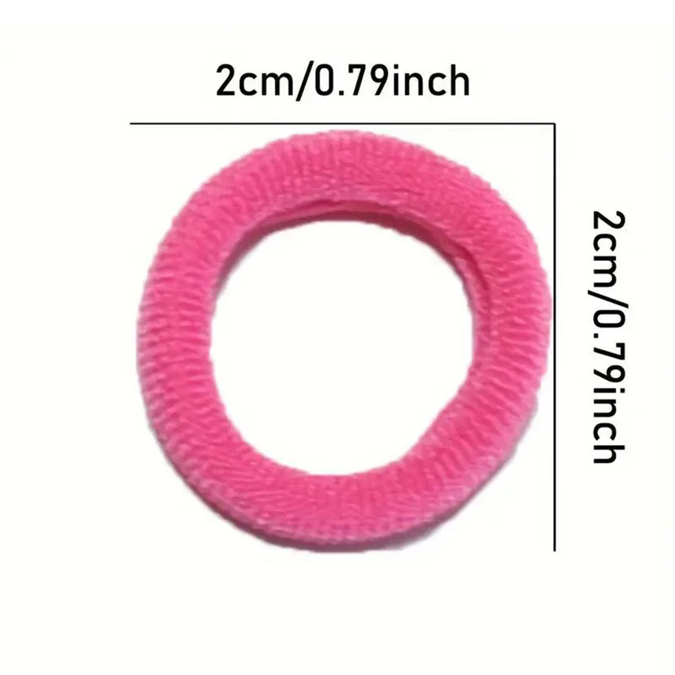 100/300/500 pièces filles bandes de cheveux élastiques colorées queue de cheval tenir cheveux cravat
