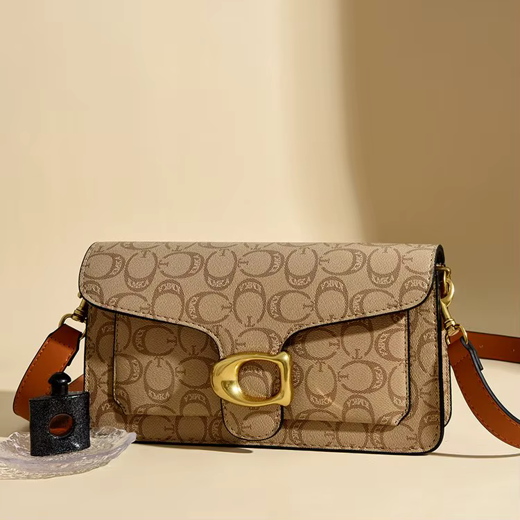 Sac à bandoulière Hobo vintage pour femme, nouveau design à boucle 2026, sac polyvalent en toile mon