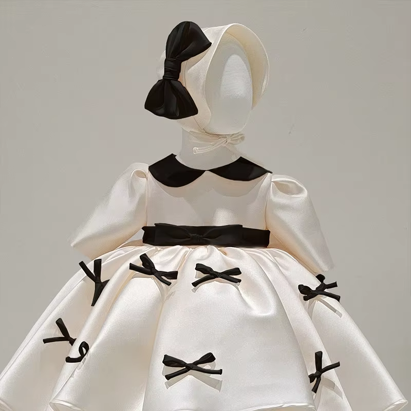 Robe de premier anniversaire pour bébé fille, automne hiver, haut de gamme, légère, Niche de luxe, r