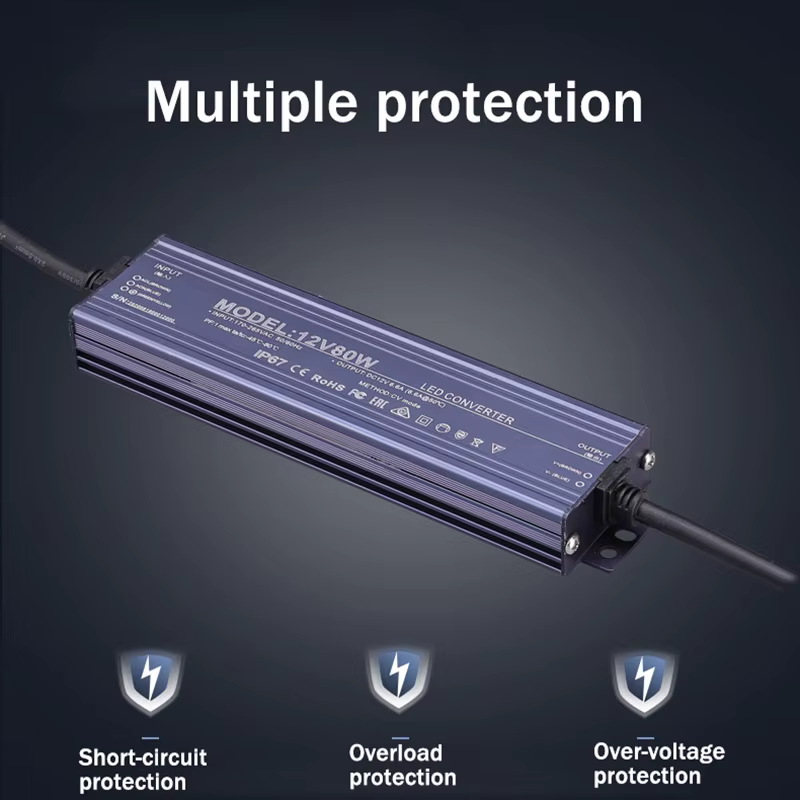 Alimentation à découpage AC 170V-265V à DC 12V 24V 36W 200W 400W 500W, transformateur de lumière LED