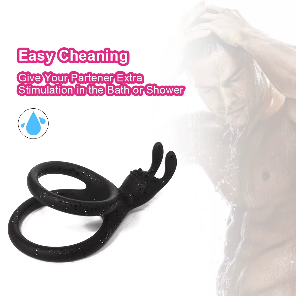 Anneau pénien en silicone pour couples adultes, anneaux de pénis, éjaculation retardée, mâle, mastja