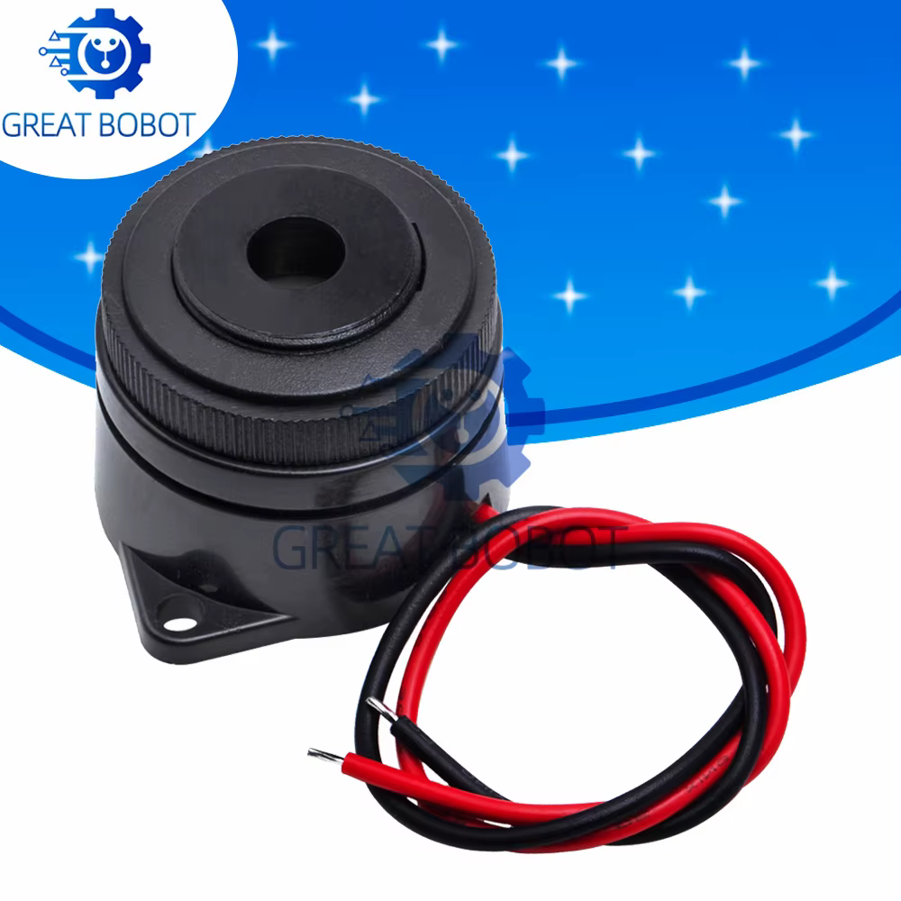 BS haute qualité QSI-2910 90DB buzzer 29.5x24.5mm DC 12V buzzer piézoélectrique actif son continu po
