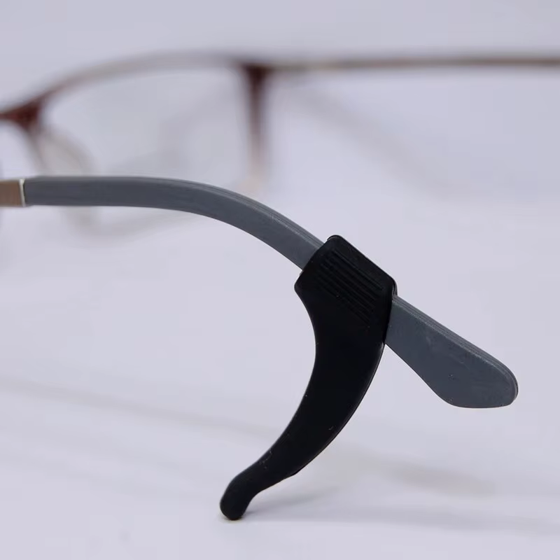 10/20/30/100 pièces anti-dérapant Silicone oreille poignée lunettes jambe oreille crochet bouchon su