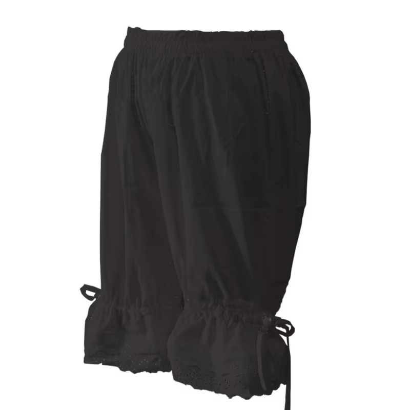 Pantalon bouffant à volants en dentelle avec nœud papillon, culotte bouffante, pantalon à bulles éla