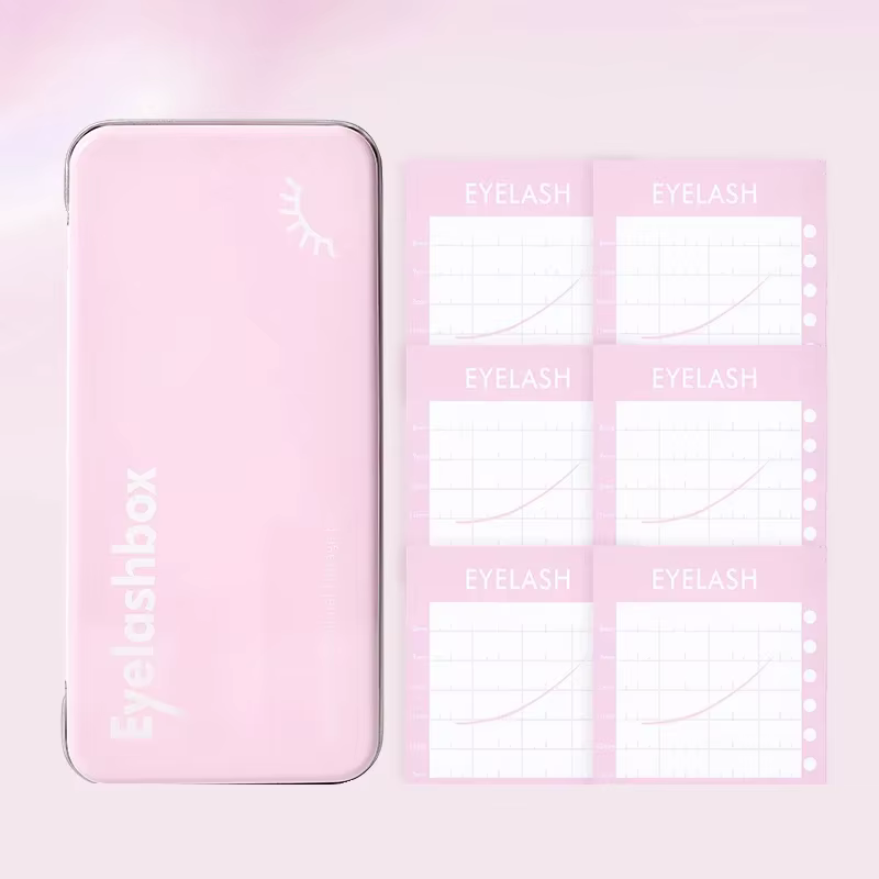 Boîte de rangement magnétique pour femmes, outil de rangement pour extensions de faux cils, bandes m