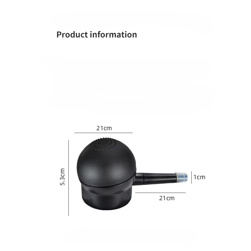 Outil de pompe applicateur de pulvérisation de buse et poudres de fibres de construction de cheveux 