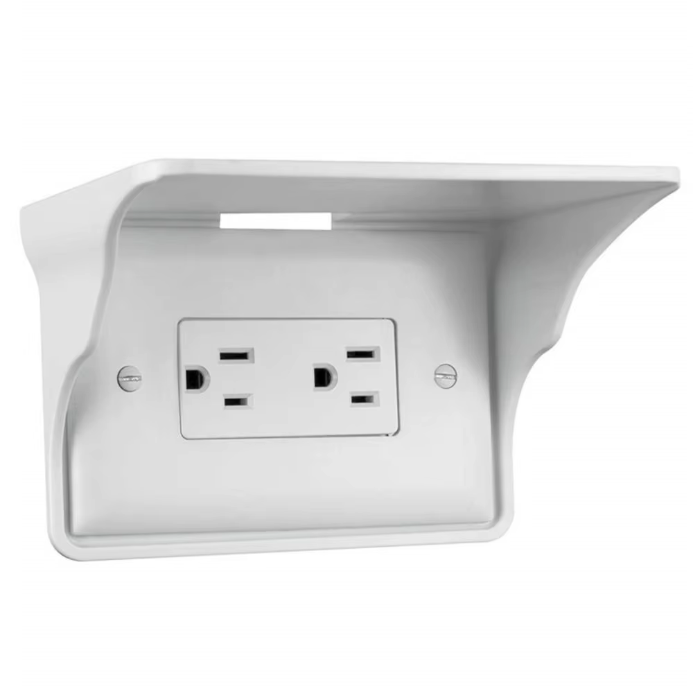 Étagère de prise murale pratique et robuste, support de chargement de téléphone portable, support US