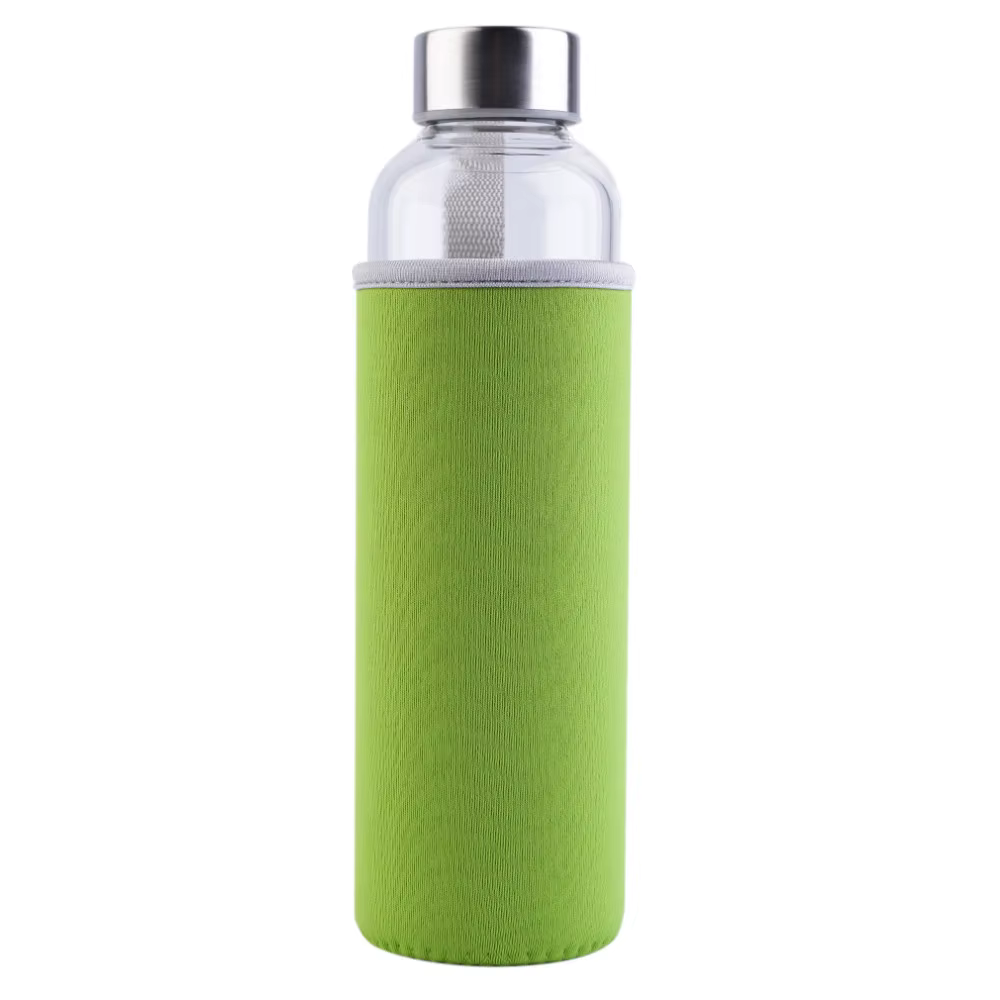 Bouteille de voyage de 550ml, bouteille d'eau en verre Portable incassable pour voiture, nouvel arri