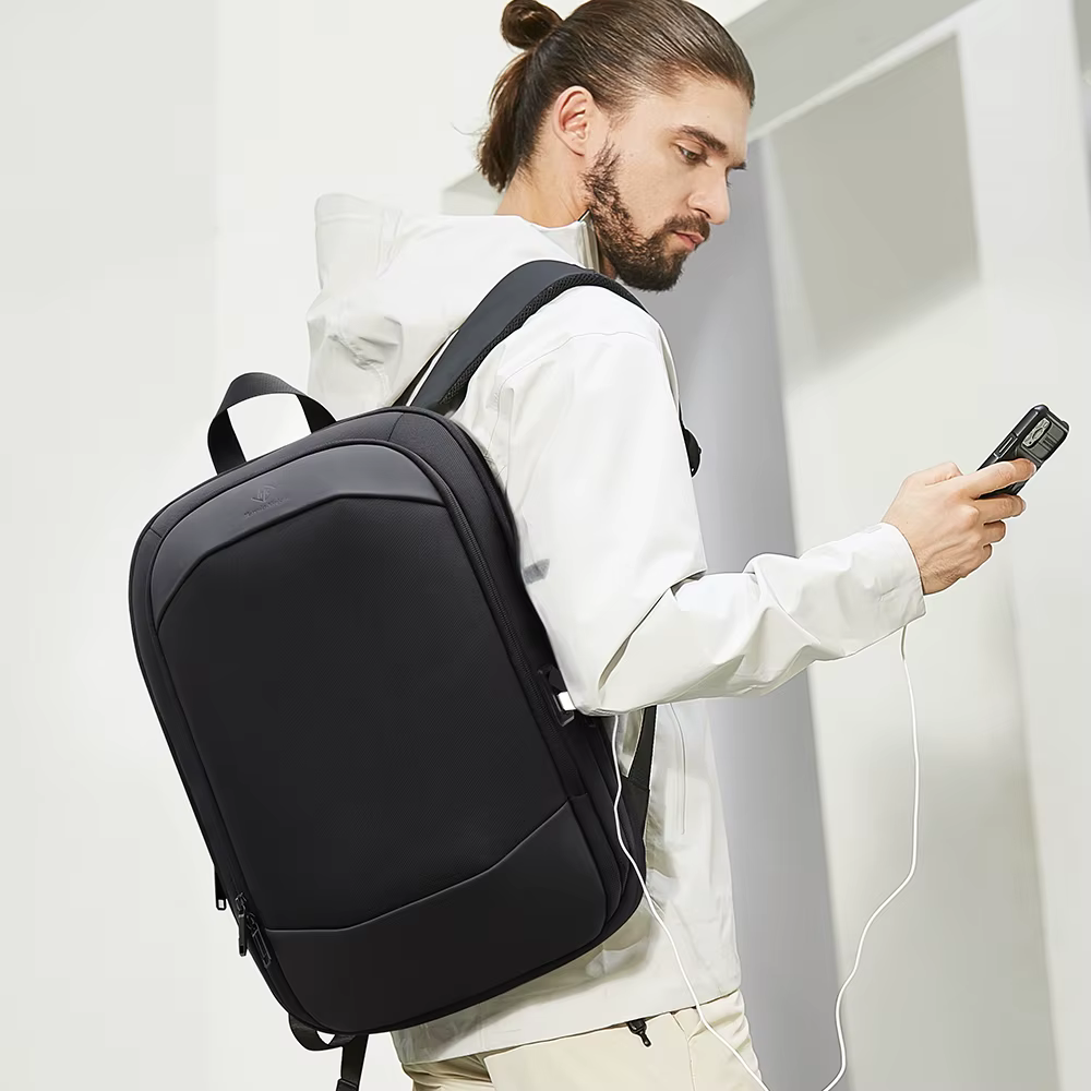 Heroic Knight Sac à dos pour ordinateur portable pour homme 17 pouces Sac à dos d'affaires Sac à dos