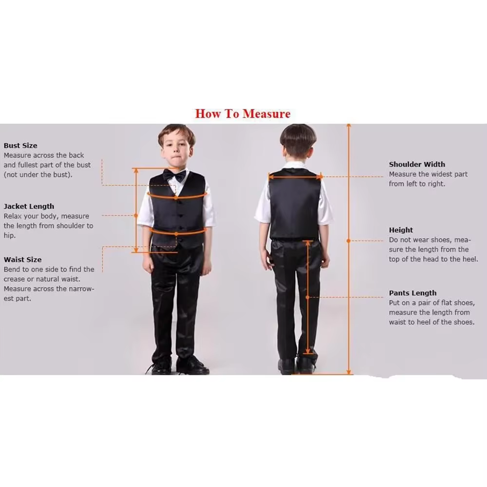 Ensembles roses pour enfants, 3 pièces, élégant, revers cranté, simple boutonnage, costume formel dé