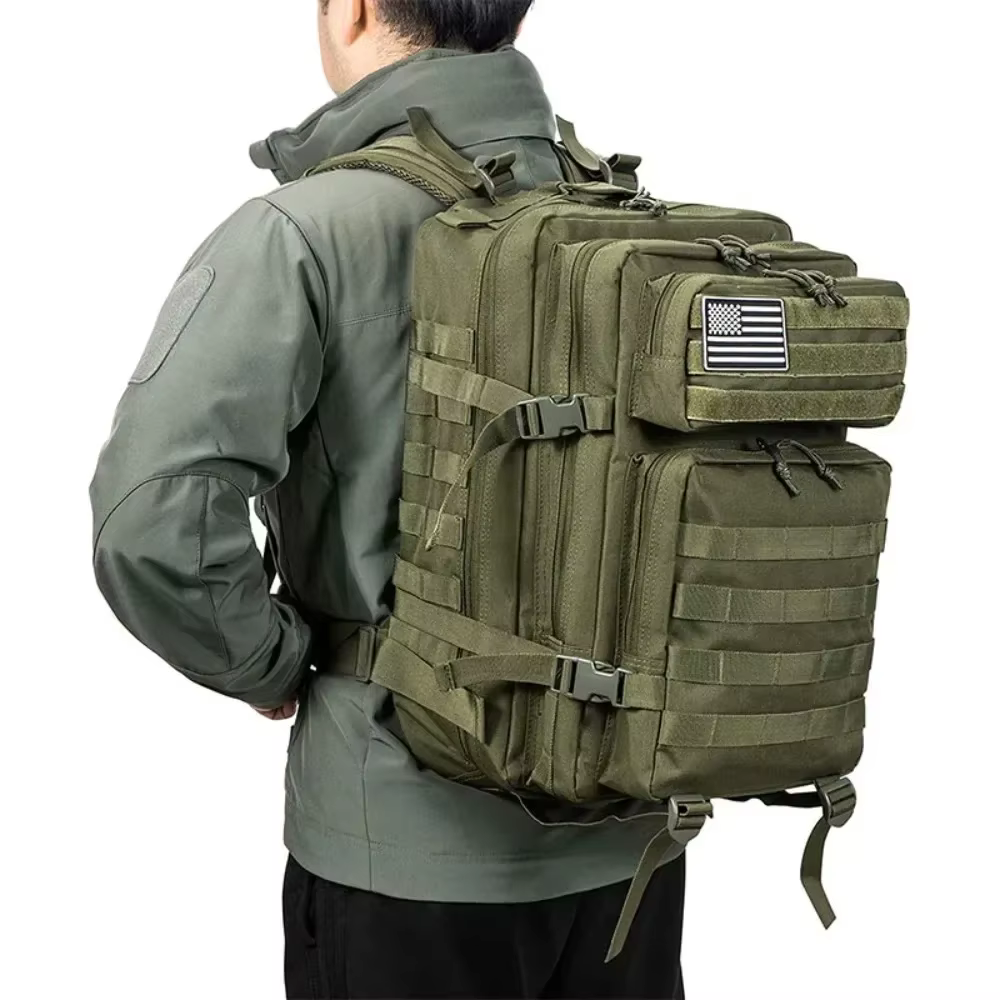 60L armée militaire tactique sac à dos hommes voyage grande capacité sacs à dos hommes étanche Sport