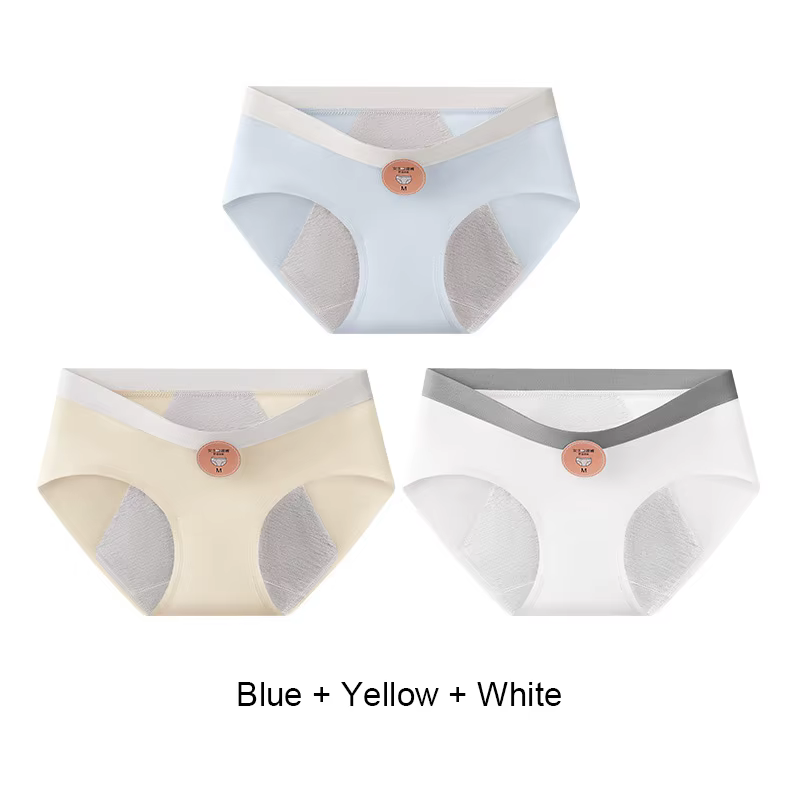 Culottes menstruelles, culottes pour femmes, culottes en coton, sous-vêtements pour les règles, guat