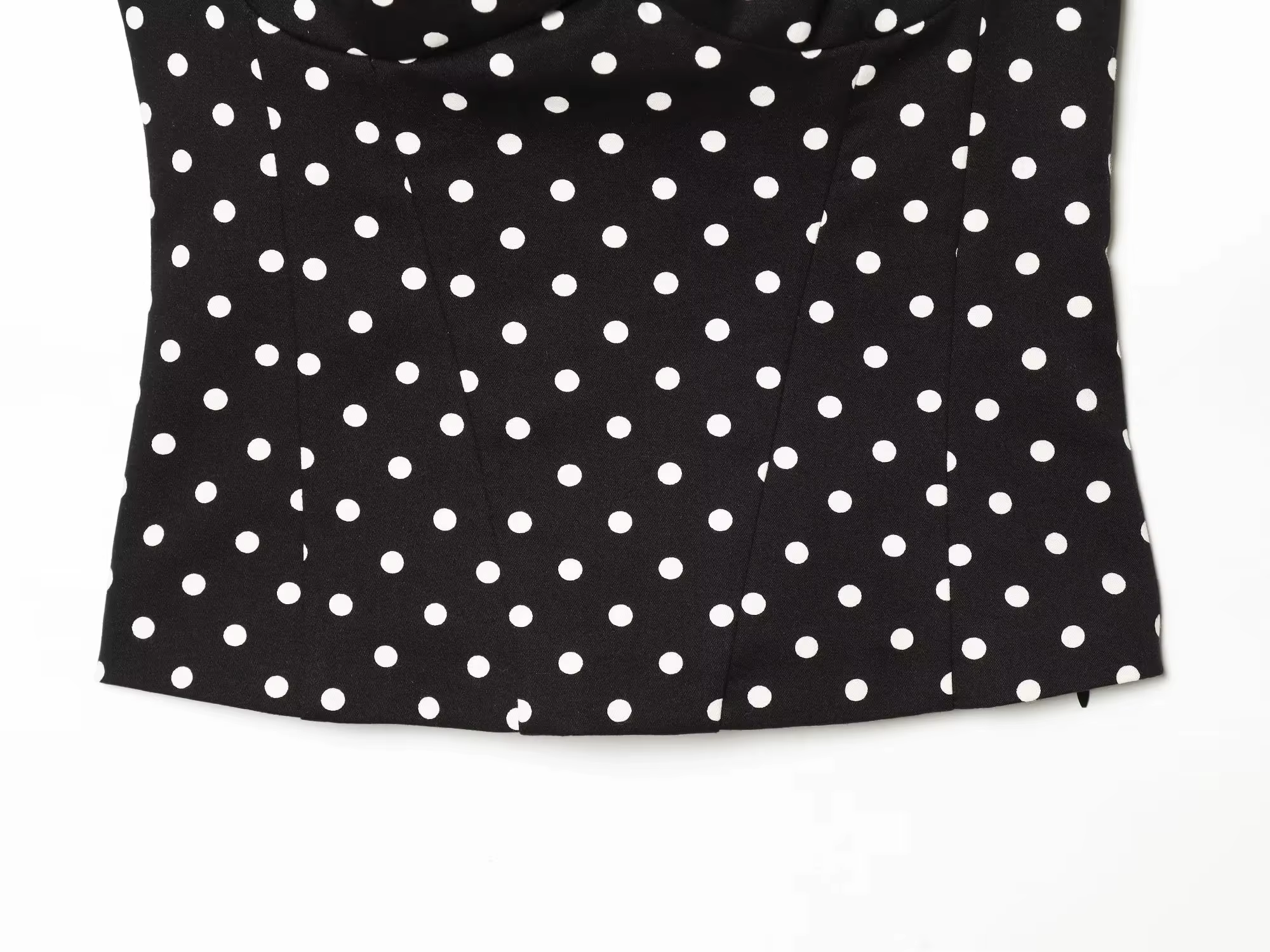 KONDALA Sexy Y2K Girl Halter Tops Corset Slim Polka Dot Print Short Tops Fashion 2026 Spring Summer 