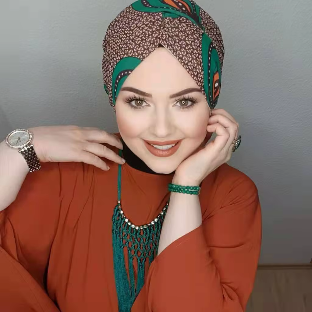 Abaya-Hijab musulman pour femme, écharpe arabe, robe en jersey, turban instantané