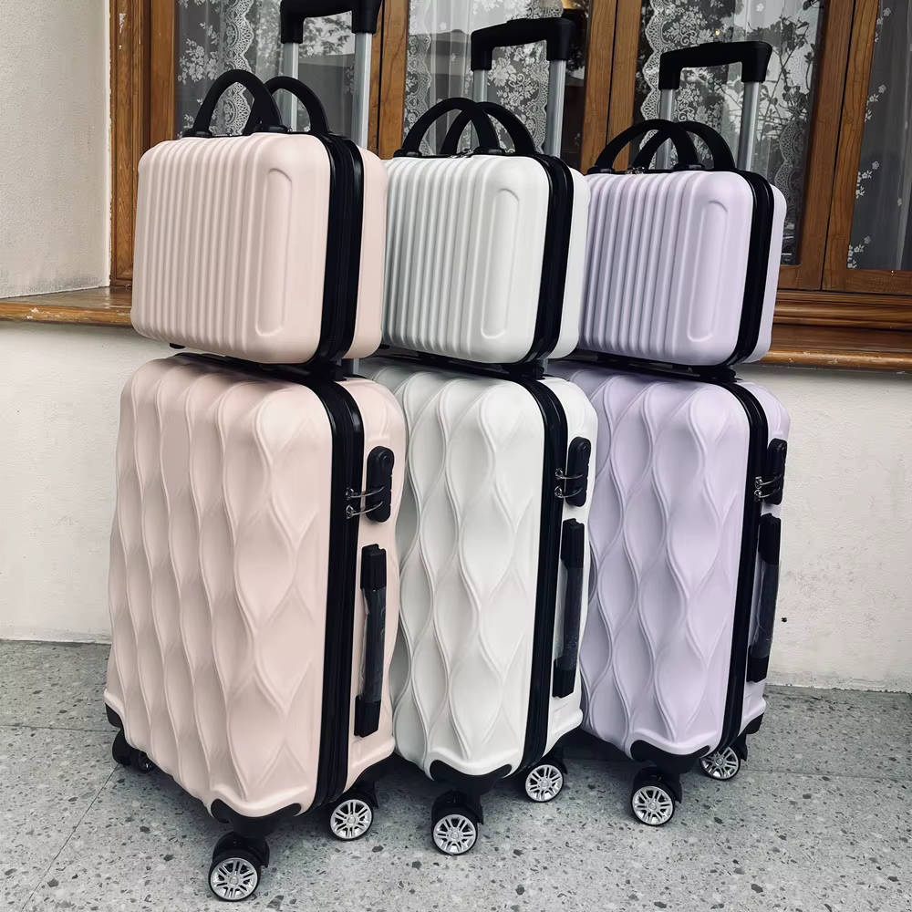 Ensemble de bagages 2 pièces, valise cabine 20 pouces, petit ensemble de valises portables 14 pouces