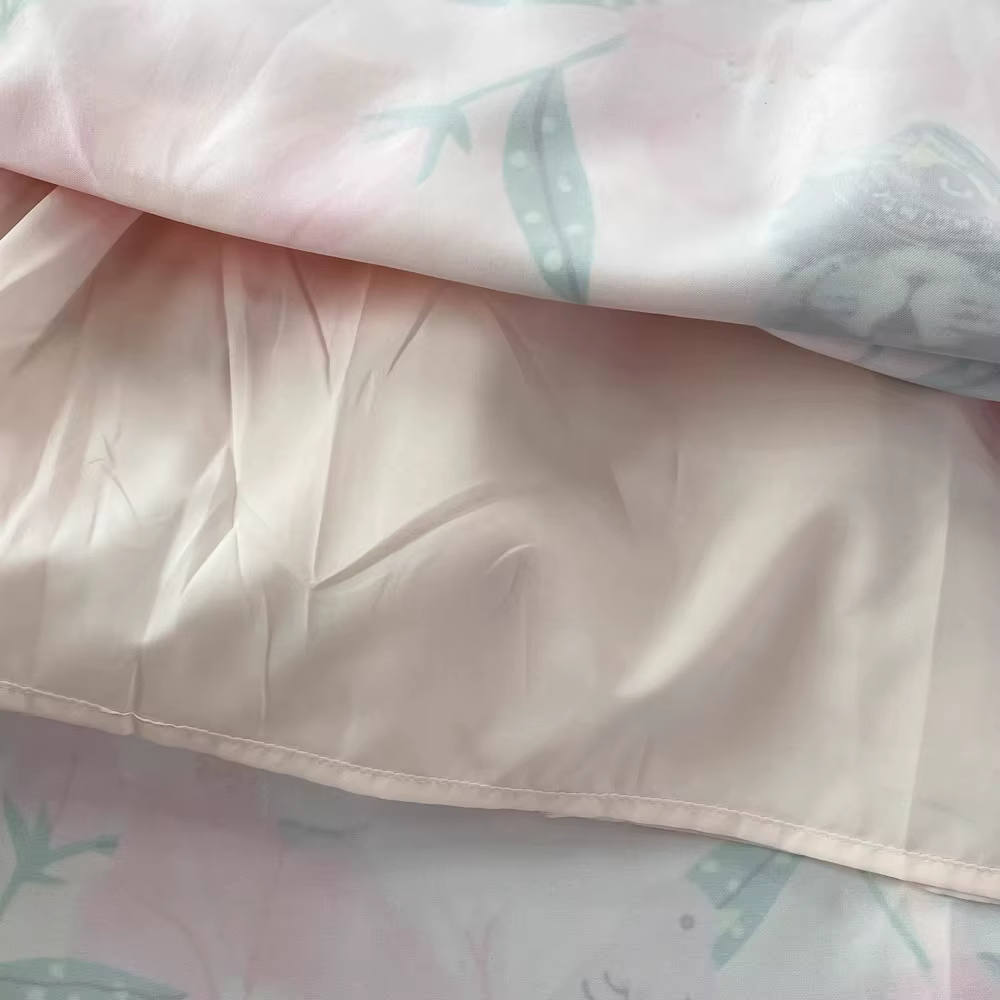 Robe Jacquard à Fleurs pour Femme, Vêtement à Col FibrO, en Glace Précieuse, pour ixde Mariage, Bal,