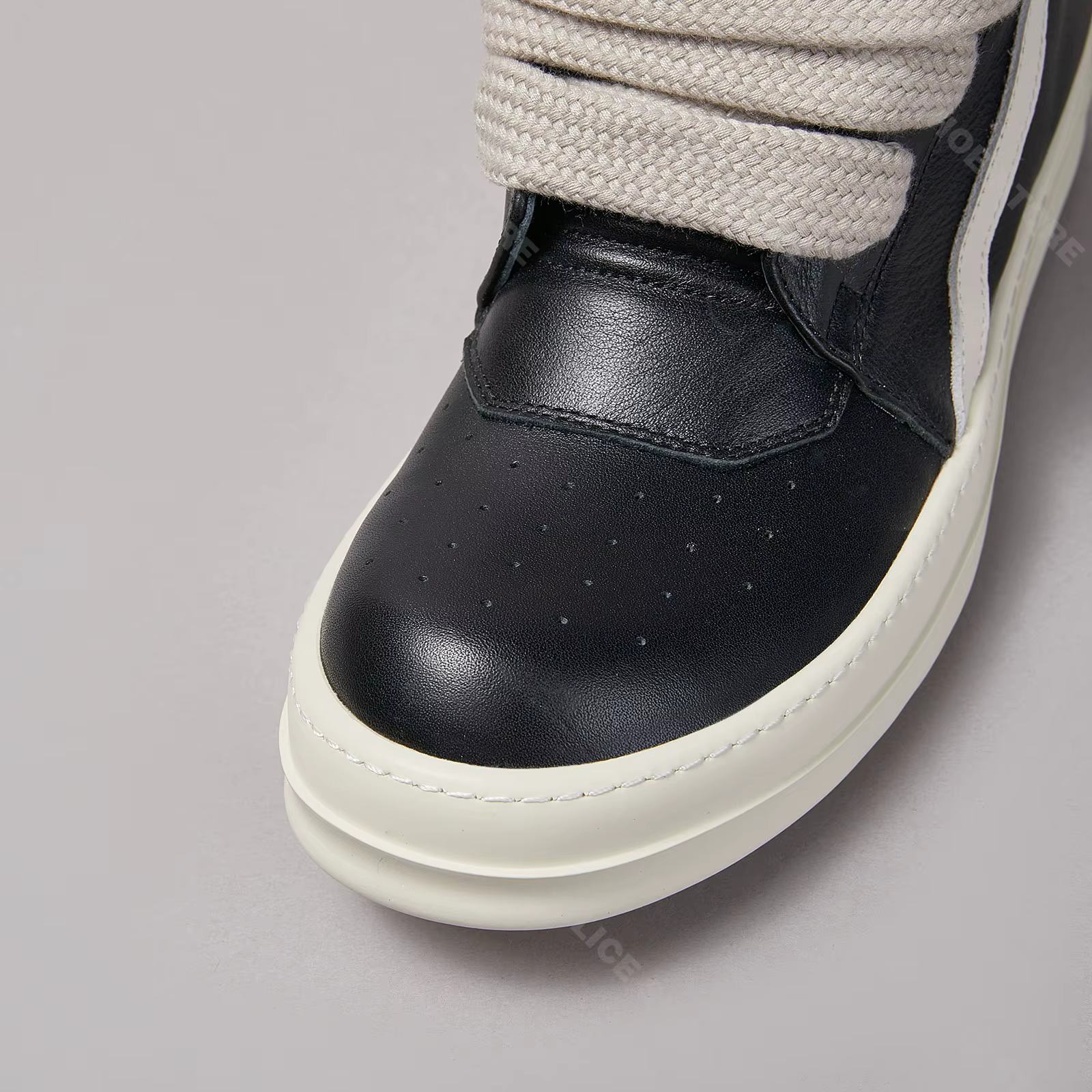 Marque classique décontracté hommes chaussure haut femmes Sneaker Jumbo lacets bottine Geobasket Pun