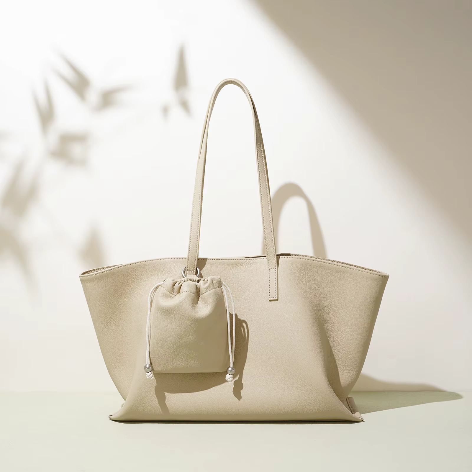 Sac à main à bandoulière Portable en cuir véritable pour femmes, fourre-tout de grande capacité insp