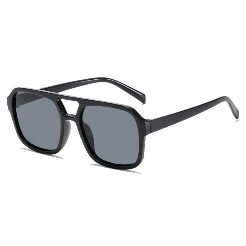 style adulte, lunettes de soleil, carré Double nouveau faisceau version coréenne personnalisée, lune