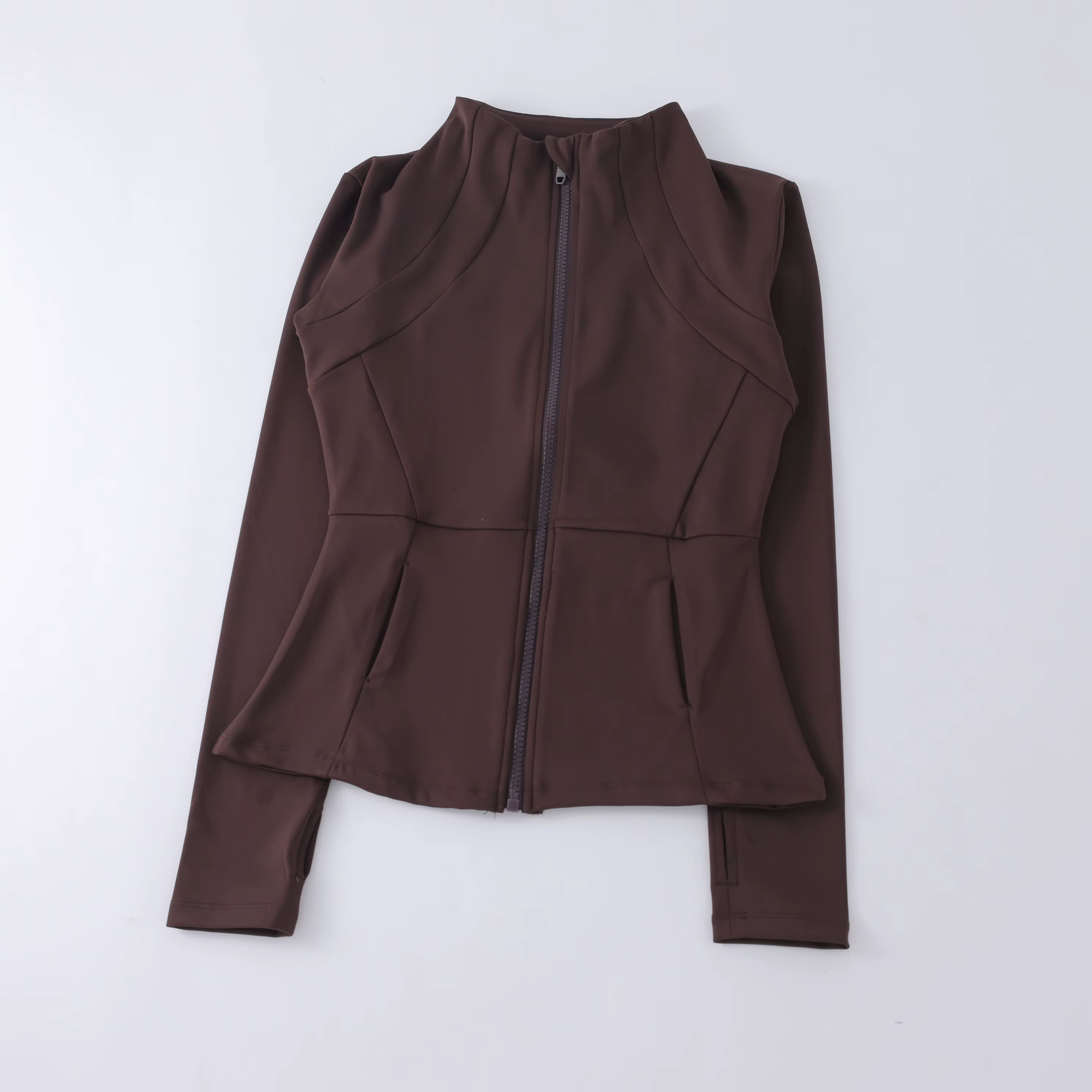 Vêtements de Yoga coupe-vent pour femmes, vêtements de sport, sweat-shirt à manches longues, vestes
