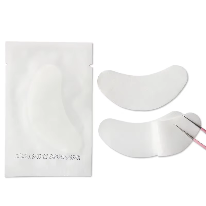 50 paires de patchs pour les yeux sous les coussinets pour les yeux papier Gel tampon pour cils auto