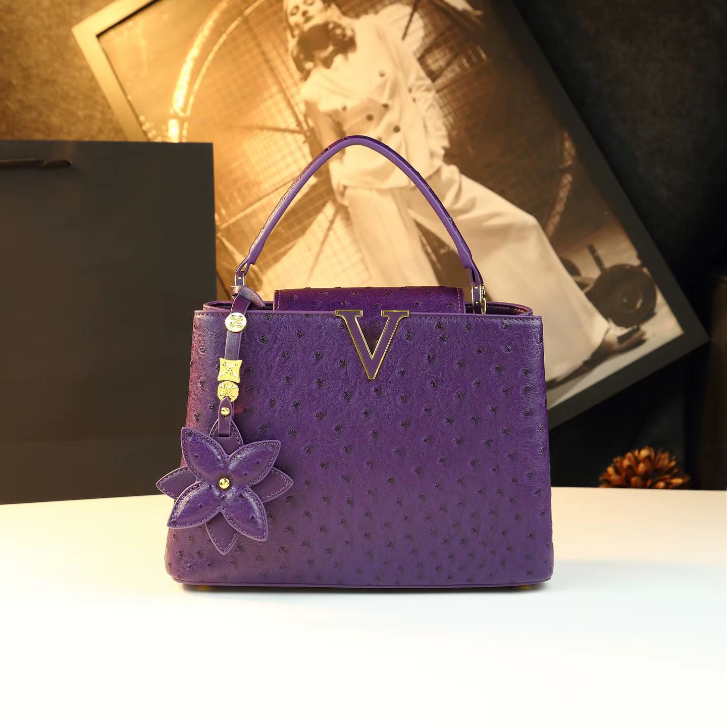 Sac à langer vintage élégant pour femmes, sac bandoulière de luxe, sac fourre-tout minimaliste de cr